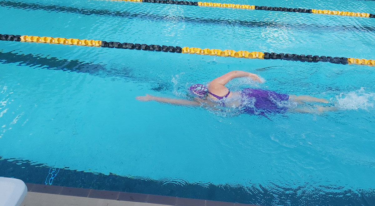 St Michael's Catholic Primary Blacktown South students swimming