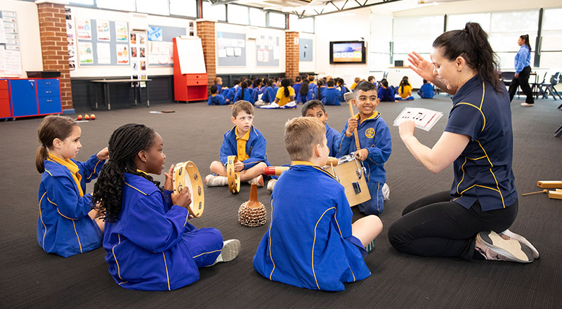 St Michael's Primary School Blacktown South Specialised Music Room